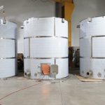Custom stainless-steel sanitary tanks